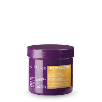 Arkemusa Anti Yellow Hair Mask 500 ml - Neutralizes Yellowish Tints, Deeply Nourishes & Moisturizes Your Hair